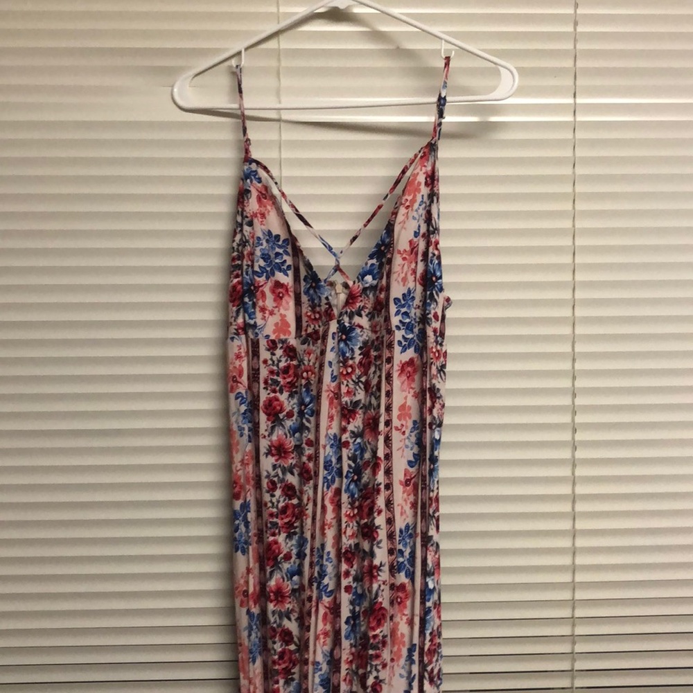 floral maxi dress